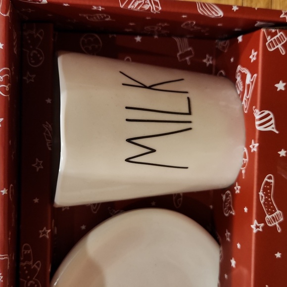 Rae Dunn Milk and Cookies Tumbler and Plate Set - Picture 3 of 3